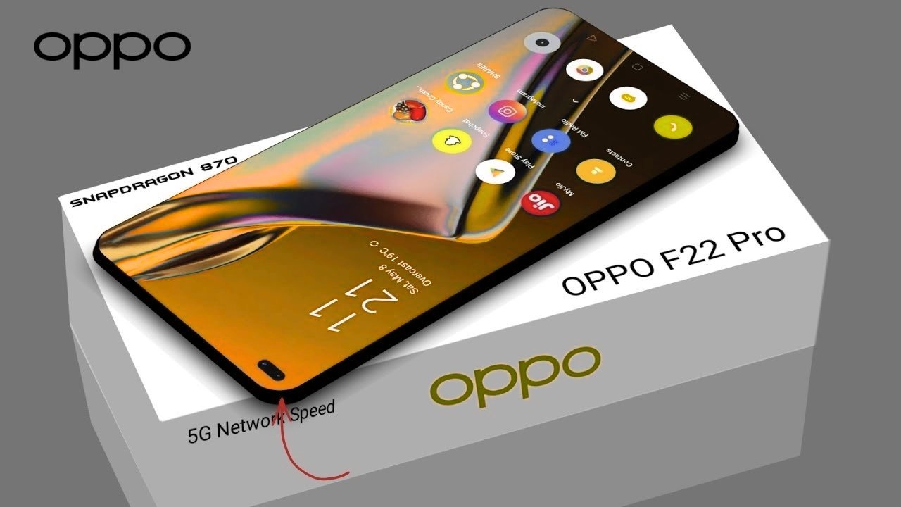 OPPO F22 Pro 5G 2026: Snapdragon 870, Cámara de 108MP, 12GB RAM y Batería de 6000mAh