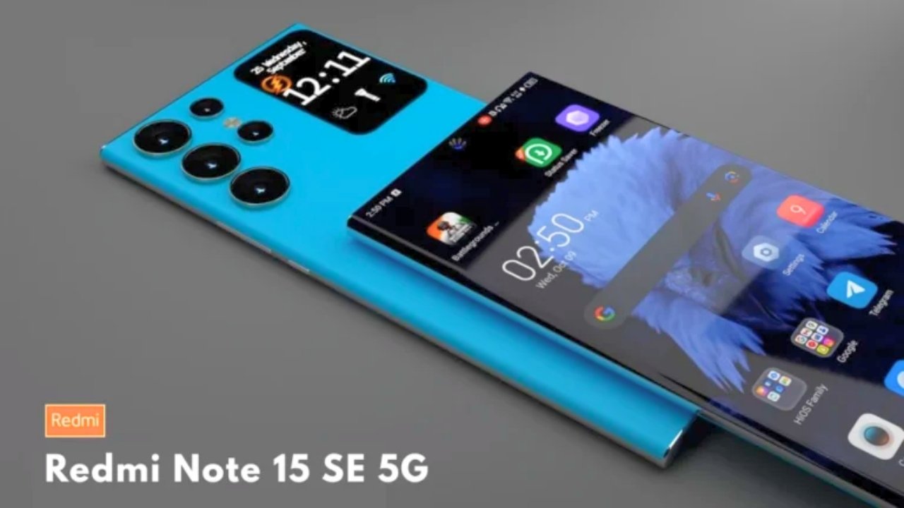 Redmi Note 15 SE 5G 2026: diseño ultradelgado con cámara de 108 MP