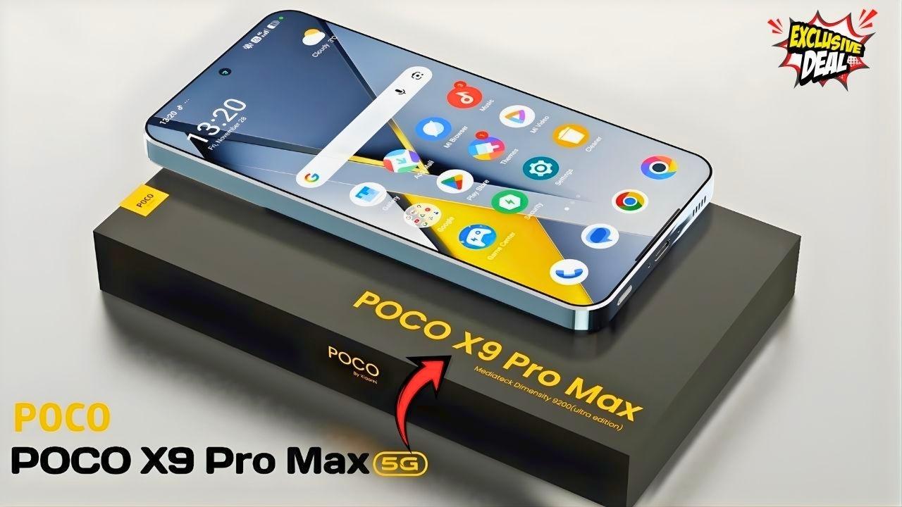 POCO X9 Pro Max 5G 2026: rendimiento extremo y diseño moderno